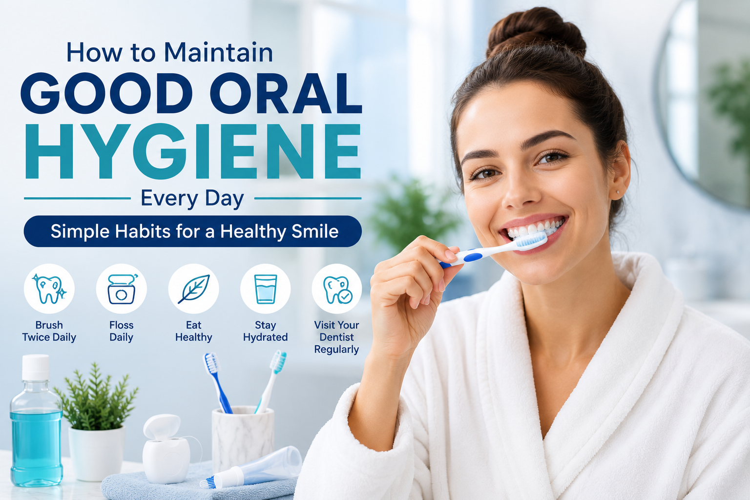 How to Maintain Good Oral Hygiene Every Day: Simple Habits for a Healthy Smile