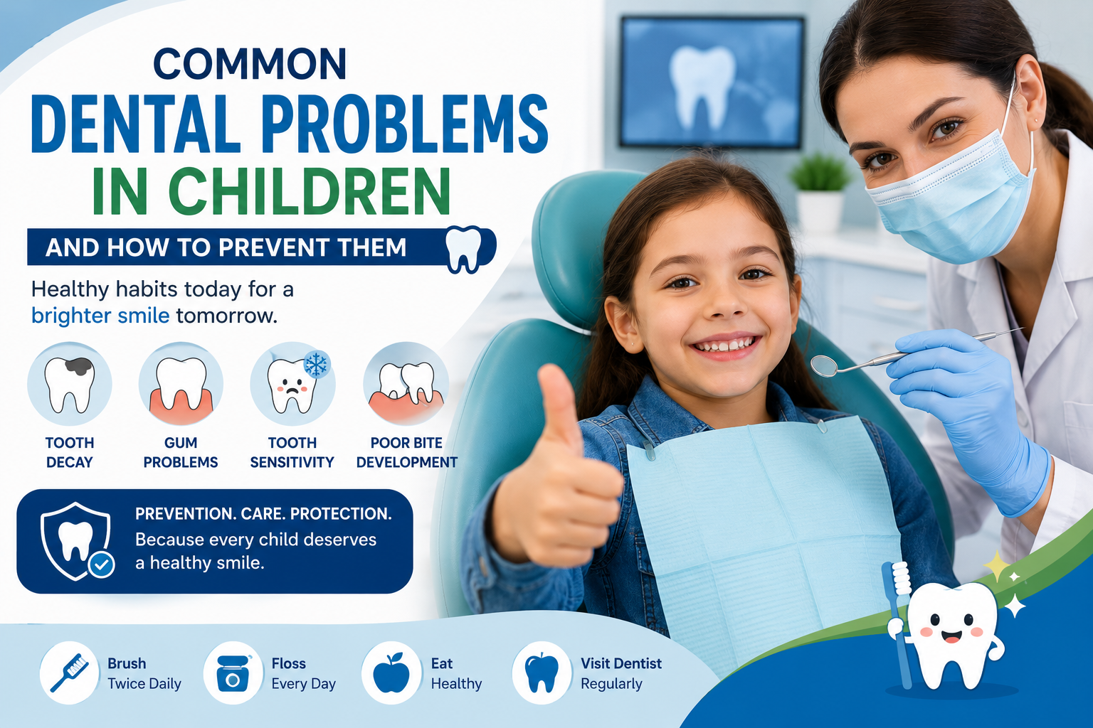 Common Dental Problems in Children and How to Prevent Them